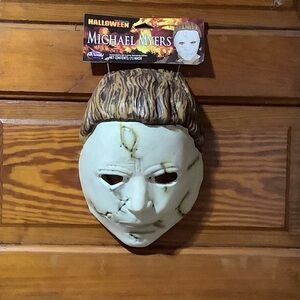 Michael Myers Halloween Mask - White and Brown